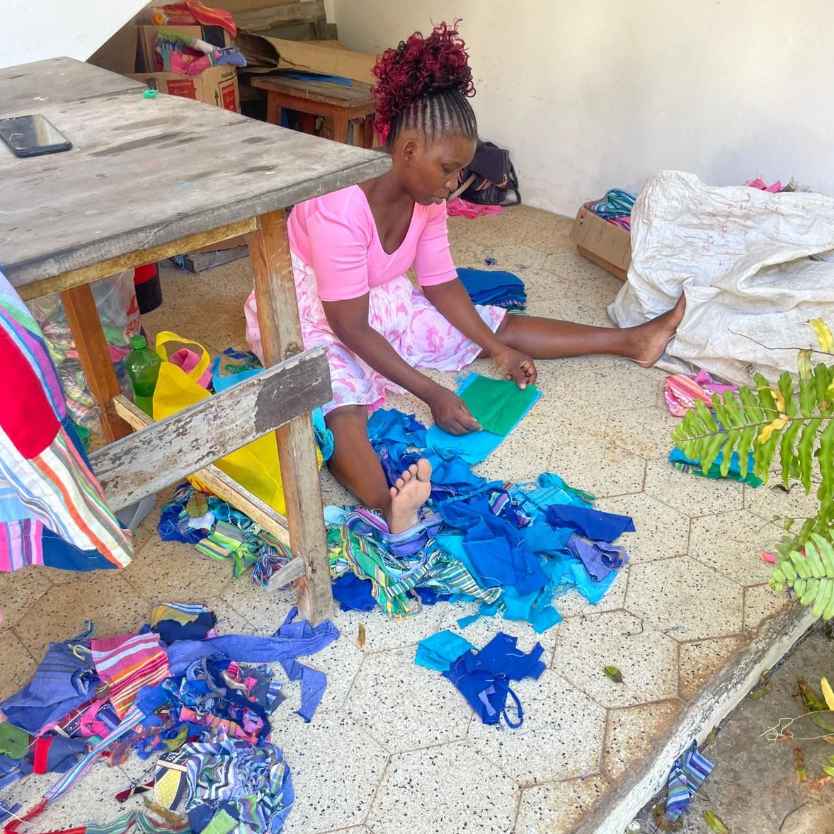 Kikoy Patchwork Pull-ons