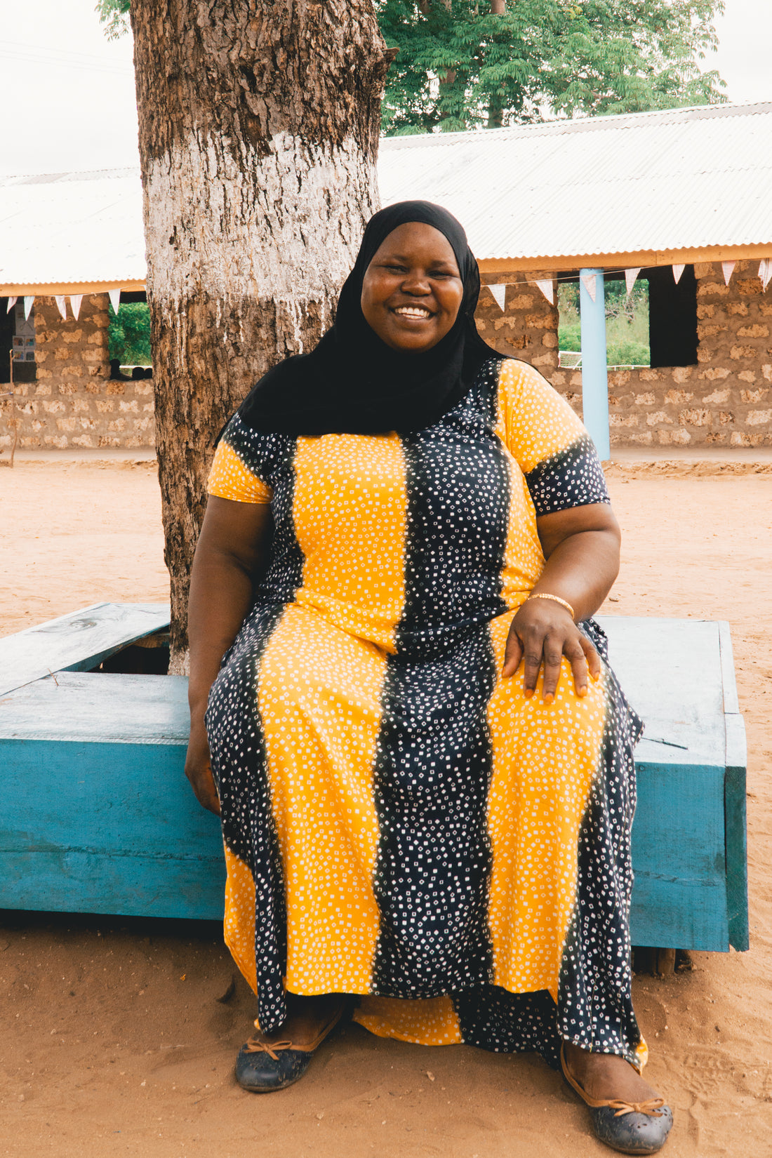 Mwana and her winning smile