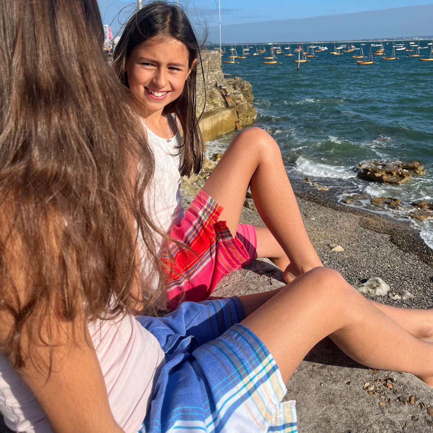 Children's Kikoy Beach Shorts