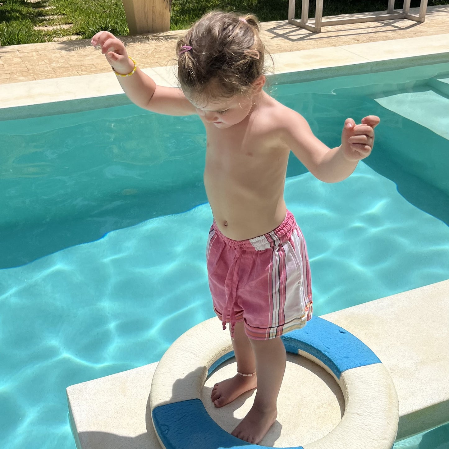 Children's Kikoy Beach Shorts