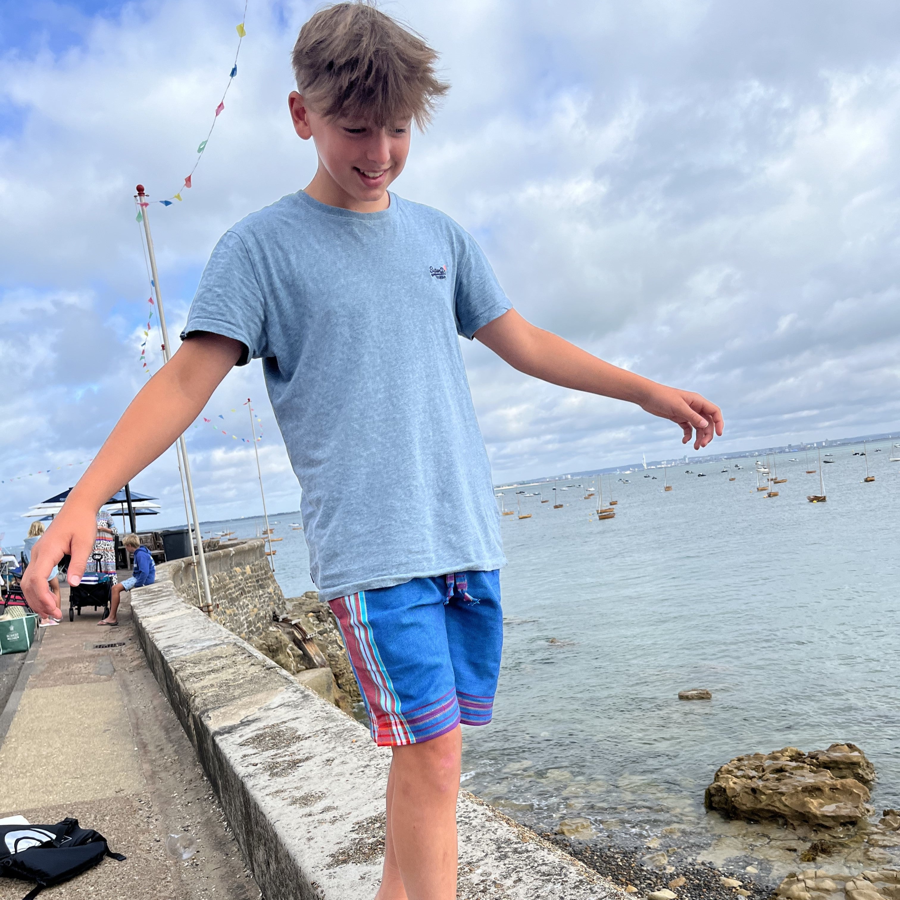Beach wear shorts and tops on sale
