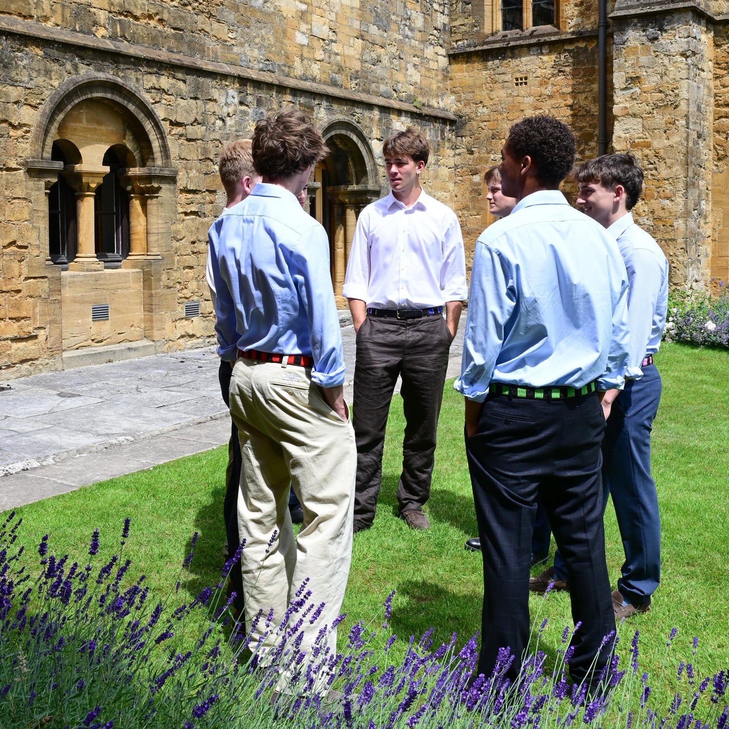 Bespoke Beaded Leather Belts