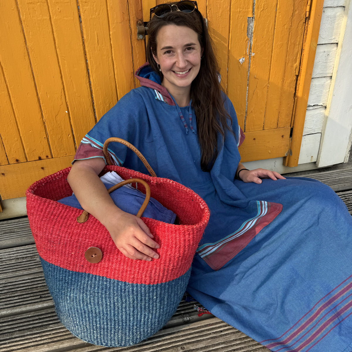 Kikoy Towelling Changing Beach Robe