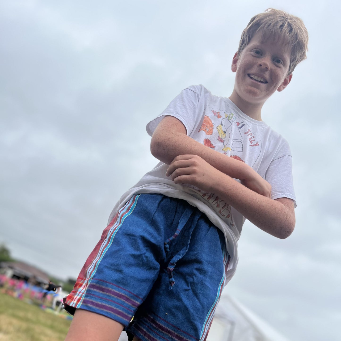 Children's Kikoy Beach Shorts
