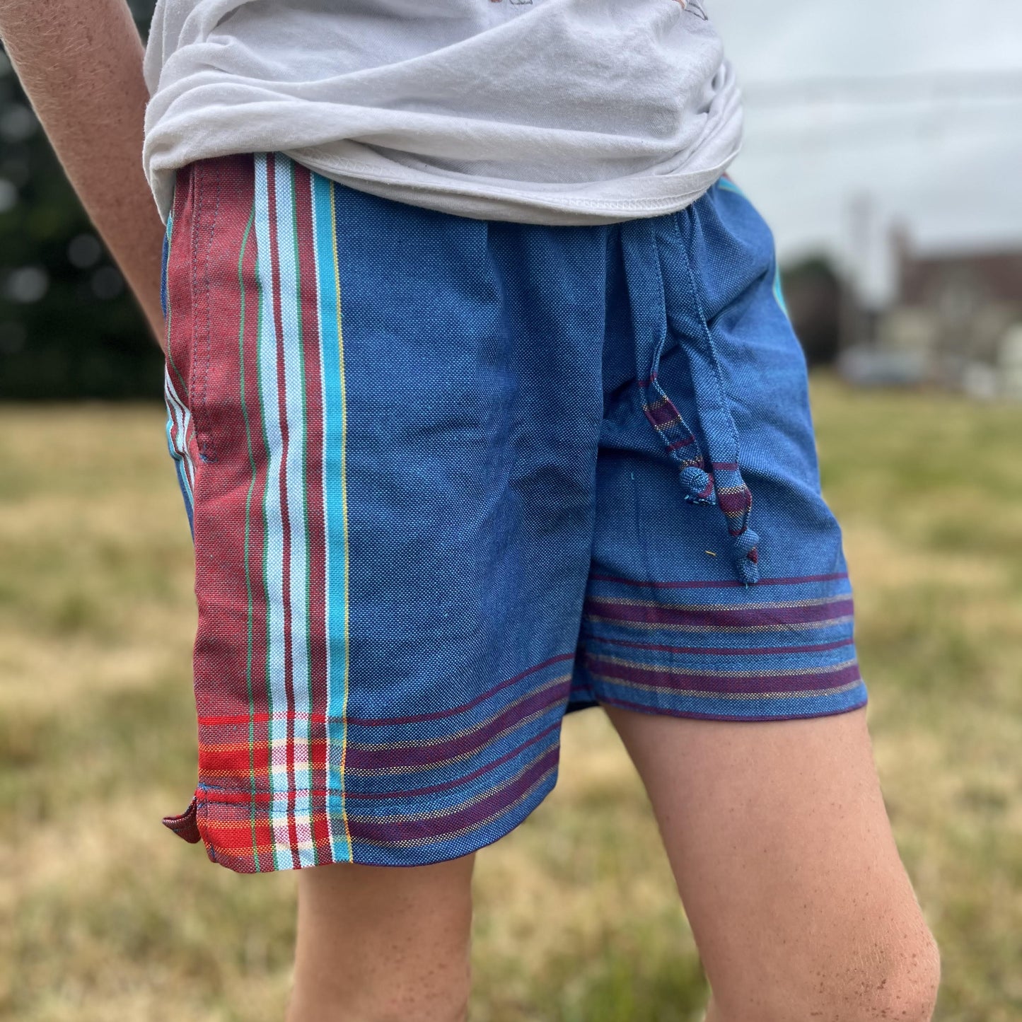 Children's Kikoy Beach Shorts